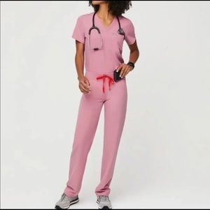 Figs ‘chalk pink’ kade pants